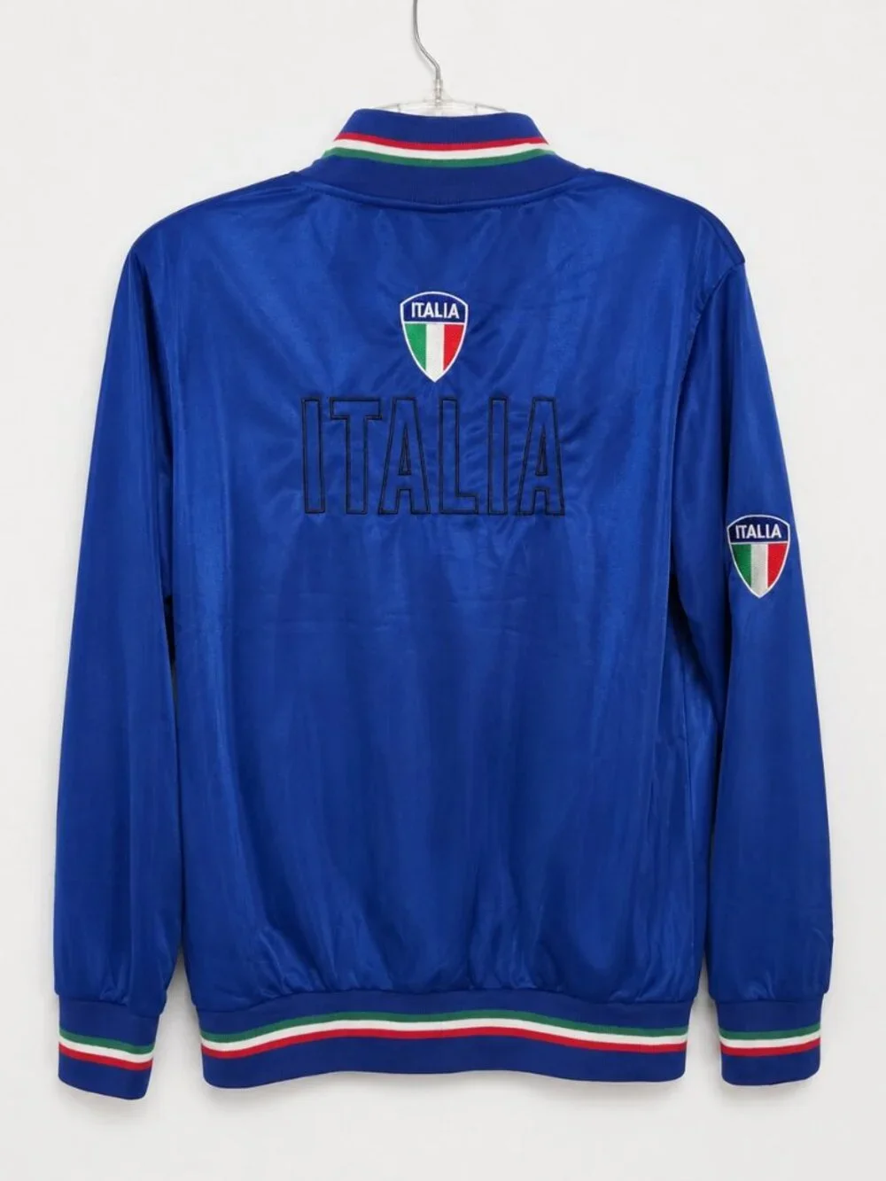 CHIP Italia Blue Track Jacket Men’s Medium NWT Italian Flag Zip-Up